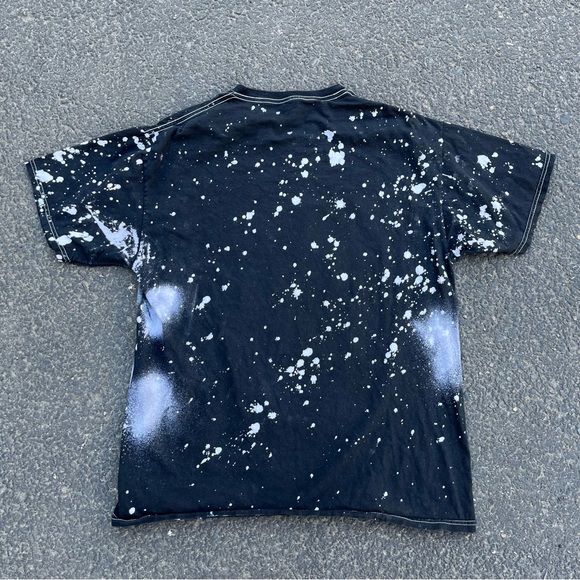 The Rolling Stones Paint Splatter Graphic Band Tee Shirt Large - Picture 2 of 3